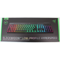 IŠPARDAVIMAS. Razer BlackWidow V4 Low-profile HyperSpeed (Green Switch) - US Layout | IŠPARDAVIMAS. IŠPARDAVIMAS. Razer BlackWidow V4 Low-Profile HyperSpeed | Keyboard | Wireless | US | Bluetooth | Green Switches | Black | DEMO | RZ03-05270100-R3M1SO