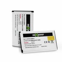 MaxPower LGIP-400N Battery for LG GT540 Optimus, LG P500 Optimus One Li-Ion 1500mAh