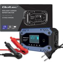 Akumuliatorių įkroviklis 12-24V 10A | AGM GEL LiFePO4 WET | LCD | taisymo funkcija