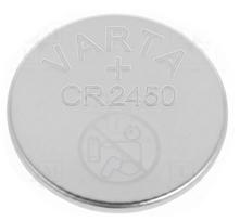 Battery: lithium | 3V | CR2450,coin | Ø24x5mm | 590mAh