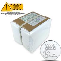 CR2032 akumuliatoriai 3V Vinnic lithium 2032 (pramoniniai 20gb.pack), 1 baterijos kaina