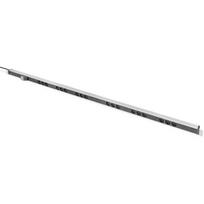 Digitus power strip with aluminum profile, 18-fold, 42U (black/aluminum, 2 meter cable, circuit breaker 16A type C)