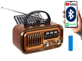 Garso ir HiFi sistemos // Kiti garso įrenginiai // 77-555# Radio przenośne analogowe  am/fm bt blow ra16 solarne retro