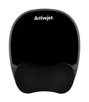 Activejet black gel mouse pad