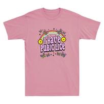 I Have Pubic Lice Funny Offensive Inappropriate Meme Gift Vintage Unisex T Shirt XXXL