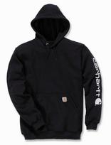 Carhartt Mid Sig Sleeve Logo Sweatshirt Black