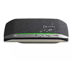 HP Poly Sync 20 USB-A garsiakalbis su mikrofonu, PC, sidabrinis, 0,715 m, IP64, Windows 10, Windows 11, MacOS