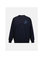 Bluza mÄ™ska PEAK PERFORMANCE M Terry Graphic Crew kolor czarny - M