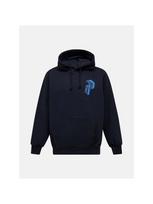 Bluza mÄ™ska PEAK PERFORMANCE M Terry Graphic Hood kolor czarny - M