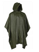 Mil-Tec Rain Poncho - PVC - OD Green - 10628501