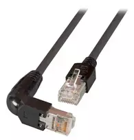 Tinklo laidas EFB Elektronik K0993.0,5 RJ-45 Cat5e 0,5 m juodas