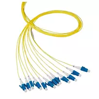 Skiemeninis optinis kabelis EFB Elektronik O0480.2 2 m LC geltonas