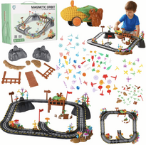 RoGer Stem Magnetic Car Racing Track