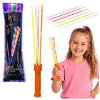Žaidimų zona | PC | Konsolės | Priedai // Žaislai ir žaidimai vaikams // Różdżka Świecąca W Ciemności Patyczki Fluorescencyjne Neon Stick 29 cm