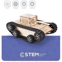 Medinis konstruktorius "Elektrinis tankas", mokomasis modelis