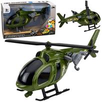 Žaidimų zona | PC | Konsolės | Priedai // Žaislai ir žaidimai vaikams // Helikopter Wojskowy Militarny Z Hakiem Światła Dźwięki Zielony