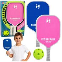 Žaidimų zona | PC | Konsolės | Priedai // Žaislai ir žaidimai vaikams // Zestaw Paletki Do Gry w Pickleballa Tenisa Badmintona Różowo-Niebieski
