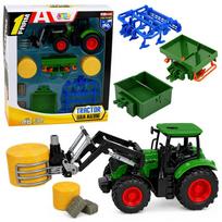 Žaidimų zona | PC | Konsolės | Priedai // Žaislai ir žaidimai vaikams // Zestaw Rolniczy Traktor z Chwytakiem Do Bel Przyczepy Rolnicze Siano 1:24