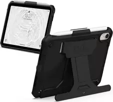 UAG Urban Armor Gear Scout dėklas su rankos dirželiu ir atrama | Apple iPad mini (2024 ir 2021) | juodas | urmu | 124014B14040