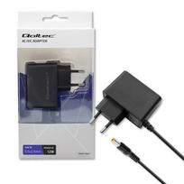 Universalus maitinimo šaltinis – adapteris PREMIUM 12W | 12V | 1A | jungtis 5.5×2.5 mm | Qoltec