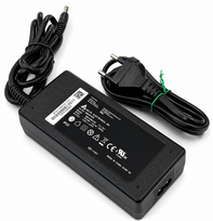 Maitinimo blokas 60W 12V 5A 5.5/2.1mm IP20 plastikinis stalinis Spotlux laido rinkinys