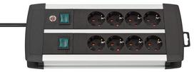 Brennenstuhl Premium-Alu-Line Technik - 8 port