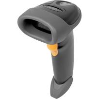 Digitus 2D Barcode Handheld Scanner, Black Barcode Scanner, Battery Operated, with Stand, QR Code Compatible