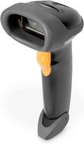 Digitus 1D barcode handheld scanner, barcode scanner (grey/black)