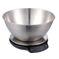 Produktai namams ir sodui // Virtuvės ir namų apyvokos prekės // Waga kuchenna dietetyczna z miska, 1,8l, bluetooth, aplikacją