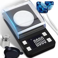 Produktai namams ir sodui // Virtuvės ir namų apyvokos prekės // Waga elektroniczna jubilerska 0.001- 20g lcd przenośna kieszonkowa+baterie