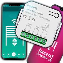 Produktai namams ir sodui // Virtuvės ir namų apyvokos prekės // Sterownik przekaźnik sygnału do rolet wifi tuya rolety inteligentny moduł