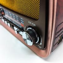 Produktai namams ir sodui // Virtuvės ir namų apyvokos prekės // Przenośne radio kuchenne retro fm bluetooth usb sd