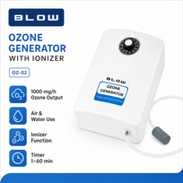 BLOW OZ-02 ozonatorius orui ir vandeniui su jonizacija, bakterijų ir kvapų šalinimui, 1000 mg/h