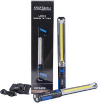 Akumuliatorinis dvigubas LED darbinis šviestuvas žibintas | 2x10W | 1000lm | magnetas | USB-C