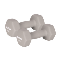 Sporto ir aktyvaus poilsio // Sporto prekės ir įranga // Hantelki żeliwne neoprenowe HEX 2x4kg, REBEL ACTIVE