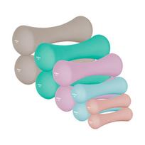 Hantelki żeliwne neoprenowe zestaw 21kg (2x0.5kg+2x1kg+2x2kg+2x3kg+2x4kg), REBEL ACTIVE