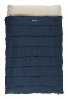 Outwell Contour Lux Double Adult Rectangular sleeping bag Polyester Blue