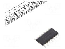 IC: operational amplifier | 4.5MHz | Ch: 4 | ±1.5÷22VDC,3÷44VDC | SO14