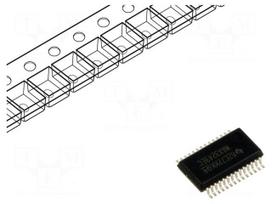 IC: interface | receiver,line driver | RS232 | 500kbps | SSOP28 | ESD