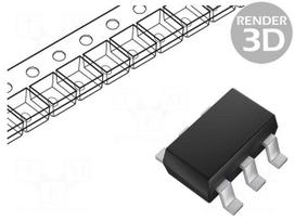 IC: digital | NOR | Ch: 1 | IN: 3 | CMOS,TTL | SMD | SC88 | Mini Logic | LVC