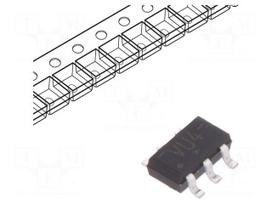 IC: digital | NOT | Ch: 2 | CMOS,TTL | SMD | TSOP6 | Mini Logic | -40÷125°C