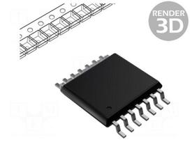 IC: digital | AND | Ch: 4 | IN: 2 | CMOS,TTL | SMD | SO14 | 4.5÷5.5VDC | AHCT