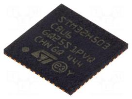 IC: STM32 ARM microcontroller | 250MHz | UFQFPN48 | 1.71÷3.6VDC