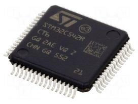 IC: STM32 ARM microcontroller | 144MHz | LQFP64 | 2.7÷3.6VDC | Cmp: 1