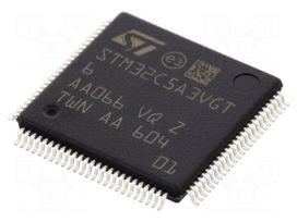 IC: STM32 ARM microcontroller | 144MHz | LQFP100 | 2.7÷3.6VDC | Cmp: 1