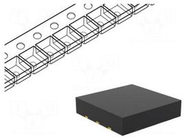 IC: voltage regulator | LDO,linear,fixed | 3.3V | 0.3A | WSON6 | SMD