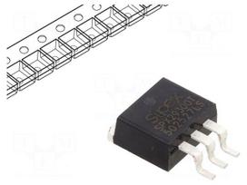 IC: voltage regulator | LDO,linear,fixed | 5V | 3A | TO263-3 | SMD | ±1%