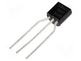IC: voltage reference source | 2.5V | ±0.5% | TO92 | Ammo Pack,tape