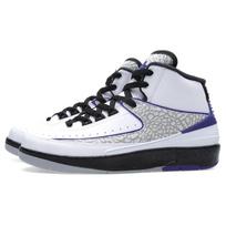 Jordan 2 Retro Dark Concord GS 395718-153 40 balta/juoda