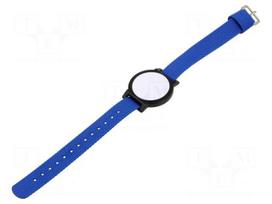 RFID pendant | plastic | black | 13.56MHz | ISO: ISO 14443A